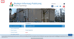 Desktop Screenshot of bip.powiatkepno.pl